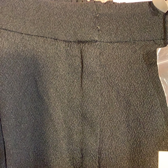 Tracy Reese Black Silk Jog Pant - Picture 7 of 8